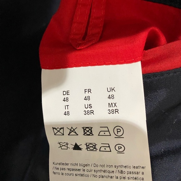 HUGO BOSS Men's Abodo Slim Fit Wool Blend Sport Blazer Coat, 38R - Picture 9 of 9